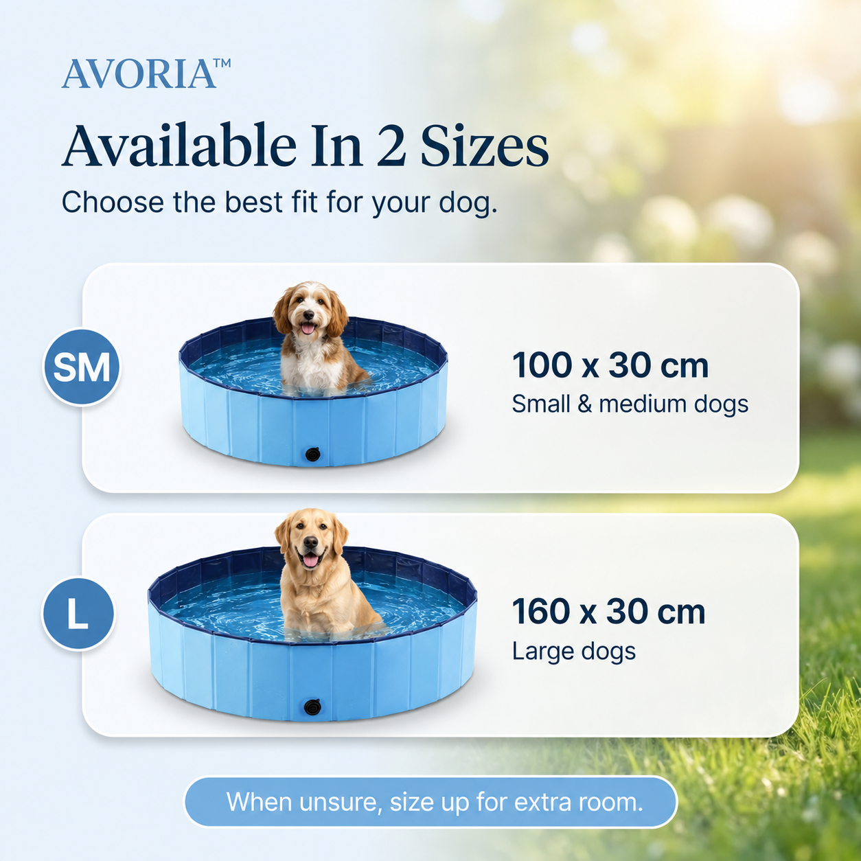 AVORIA™ CoolFold Dog Pool