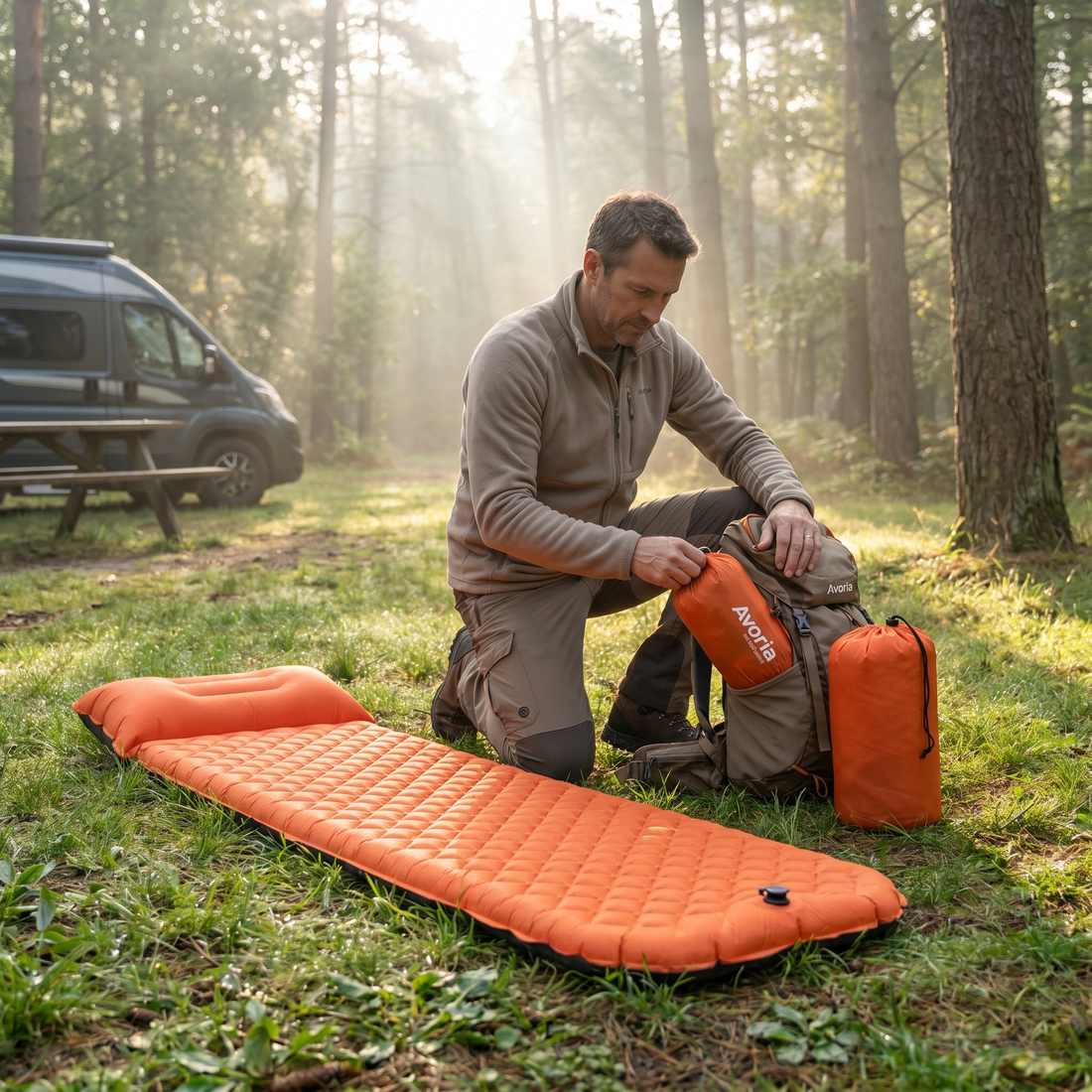 Avoria lista para usar al aire libre